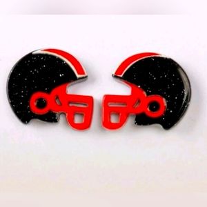 Glitter Helmet Shapped Fashion Earrings